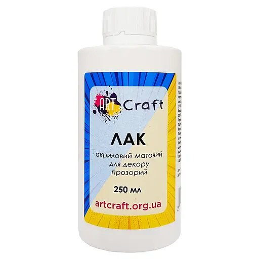 Лак акриловий матовий Art Craft 5006-AC 250 мл - фото 1