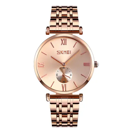 Наручний годинник чоловічий 9198RGRG-B Rose Gold-Rose Gold Skmei acs0029862 - фото 1