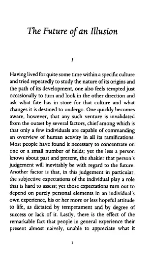 The Future of an Illusion - фото 2