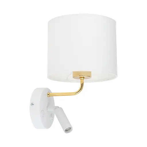 Настінний світильник (бра) RICHI WHITE/GOLD TK Lighting 1370 - фото 1