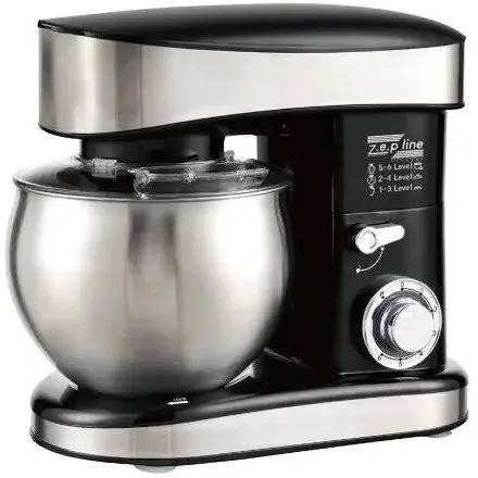 Кухонная машина комбайн Zepline ZP-137 Черный 3500 Вт - фото 2