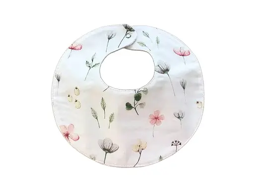 Непромокаемый слюнявчик Moontime "Цветочки" - фото 1