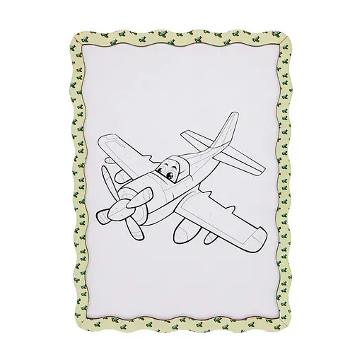 Дитячий набір для розпису по дереву "Літачок" PuzzleOK Puz-22953 формат А4 - фото 2