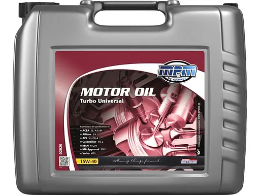 Моторна олива MPM Turbo Universal 15W40 20л (02020)