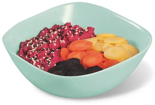 Салатник піала Luminarc Carine Light Turquoise склокераміка квадратна бірюзова 14 см (V5280) - фото 5