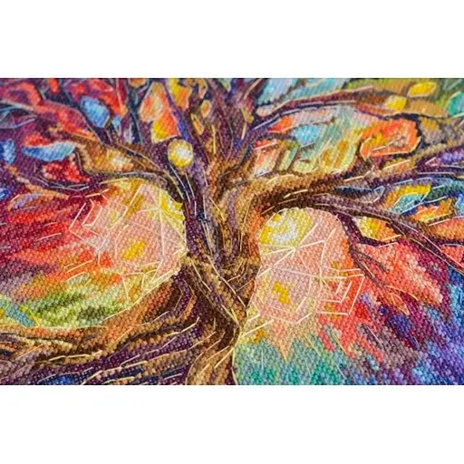 Набор для вышивки крестиком "Центр Вселенной" AH-211 с пяльцами - фото 3