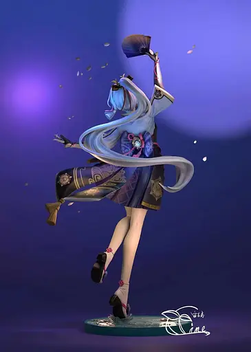 Фігурка Геншин Імпакт Камісато Аяка Genshin Impact Kamisato Ayaka 26 см Китай GI KA CH 03 - фото 4