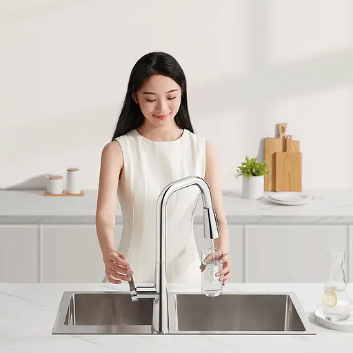 Висувний кухонний змішувач Xiaomi MiJia Pull-out Kitchen Faucet S1 (MJCLSCFLT01DB) - фото 3