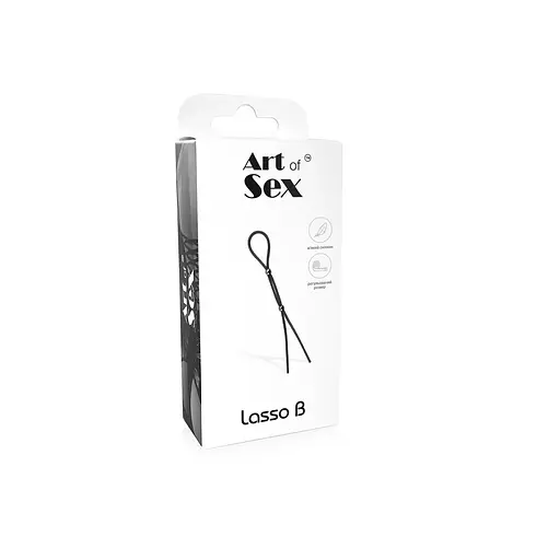 Ерекційне кільце Art of Sex Lasso B регульована тугість для ідеального контролю і посилення ерекції - фото 3