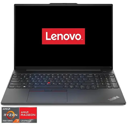 Ноутбук Lenovo ThinkPad E16 Gen 1 7 7730U 45GHz, IPS, 24GB, 1TB, Radeon, Без ОС