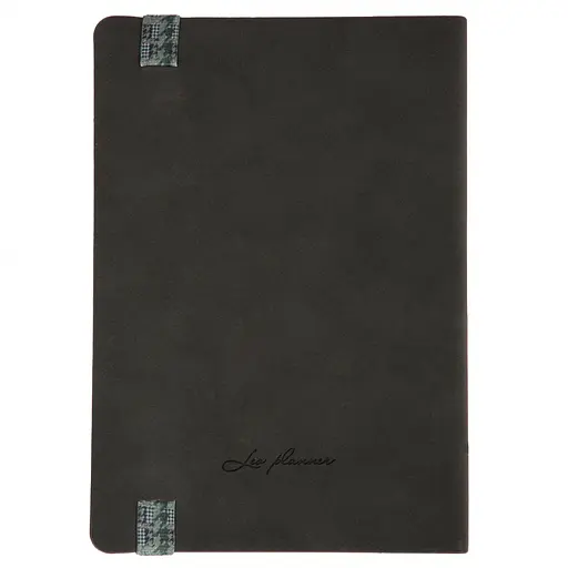Щоденник-діловий записник А5 Leo Planner Polo 2026 м'який графітовий 368 сторінок (252694) - фото 2