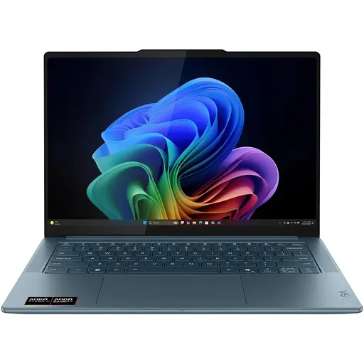 Ноутбук Lenovo Yoga Pro 7 14ASP10, (83LX000CRM), AMD Ryzen AI 9365 до 5,0 ГГц, 14,5" 3K, 32 ГБ, 1 ТБ, AMD Radeon 880M, Windows 11 Home, Tidal Teal