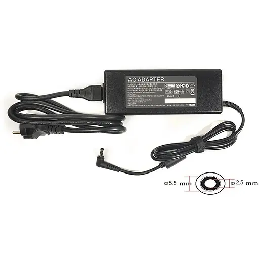 Блок живлення для ноутбуків PowerPlant IBM/LENOVO 220V, 19.5V 120W 6.15A (5.5*2.5)