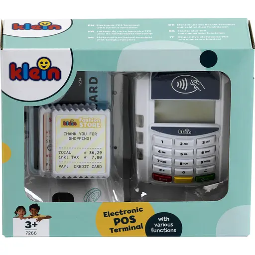 Игрушечный торговый терминал Klein MM со светом и звуком (7266) - фото 14
