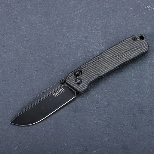 Ніж складаний SRM Rubik 7228L-MB2, чорний - фото 5