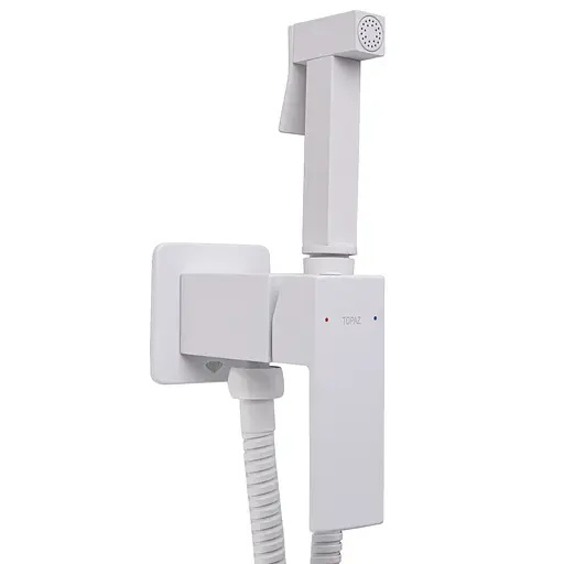 Набір гігієнічного душа прихованого монтажу Topaz Odiss To 18604-H62-WW, Білий - фото 4