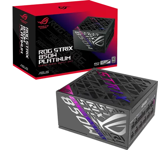 Блок живлення ASUS ROG STRIX 850W 80+ Platinum (90YE00W2-B0NA00)