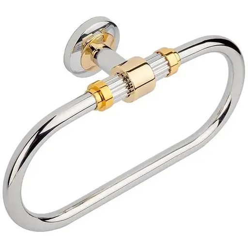 Кільце для рушника Kugu Maximus 604C&G Золотий - фото 1