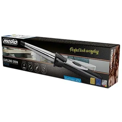 Плойка конусна 13-25 мм швидкий нагрів PTC Mesko MS 2109 - фото 1