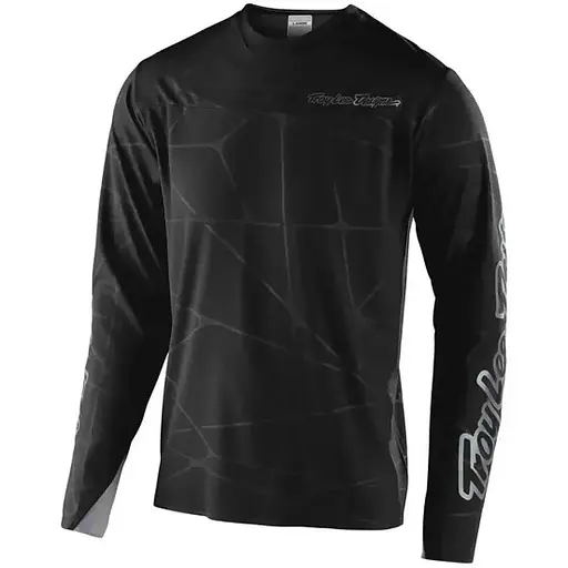 Велоджерси Troy Lee Designs Sprint Ultra Jersey Podium Black/Silver S (1106-356778002)