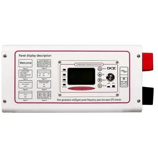 Источник бесперебойного питания GXQC UPS 1000W/ 3000W DC 24V AC 220V чистая синусоида - фото 5