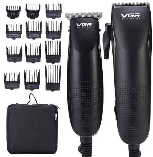 Набор для стрижки 2 в 1 VGR V-023 (машинка + триммер + кейс)