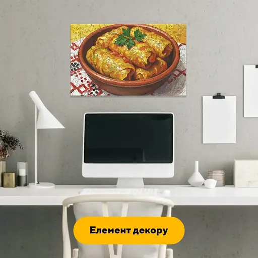 Деревянный пазл Сочные Голубцы, А3, Картонная коробка 200 элементов - фото 5