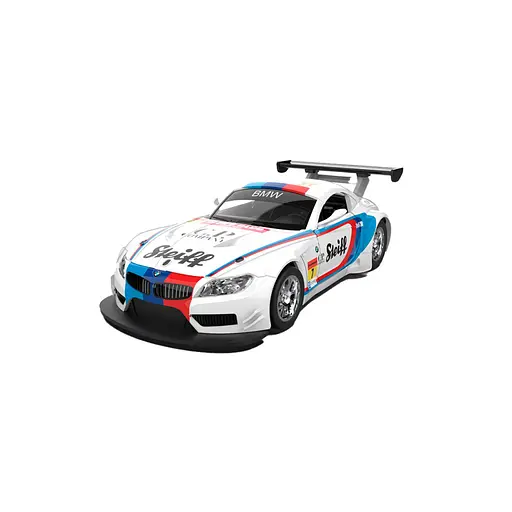 Детская автомодель BMW Z4 GT3 TechnoDrive 250255 белый - фото 1
