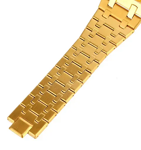 Чоловічий наручний класичний годинник Skmei 9296 (Золотий) - фото 7