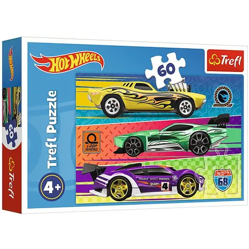Пазл Trefl Трасса Hot Wheels 60 эл. (17389)