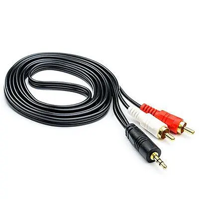 Кабель 2E mini jack 3.5 папа 2 x Rca папа 1.5 м - фото 2