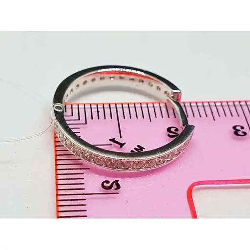 Срібні сережки Qvaliz з фіанітами. 902-01062 - фото 3