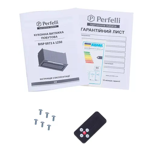 Вытяжка полновстраиваемая PERFELLI BISP 6973 A 1250 GF LED Strip - фото 11