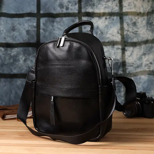 Женский рюкзак из натуральной кожи Vintage 25х30х13 см sum0027386 - фото 9