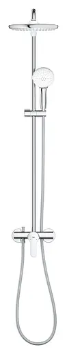 Душевая система с однорычажным смесителем настенного монтажа Grohe Tempesta System 250 26673001, Хром - фото 2