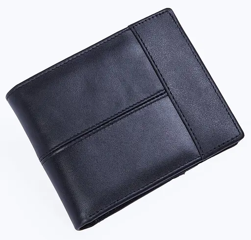 Мужской кожаный кошелек Vintage 12х10х2 см acs0016093 - фото 3