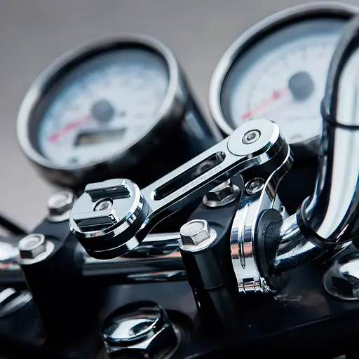 Крепление на руль SP Connect Moto Mount Pro Chrome (53129) [82827] - фото 3