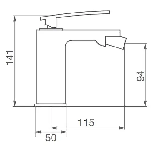 Смеситель для биде GRB Despertar 815110 Белый - фото 2