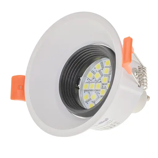 Світильник точковий Brille HDL-DS 162 MR16 WH/BK 36-233