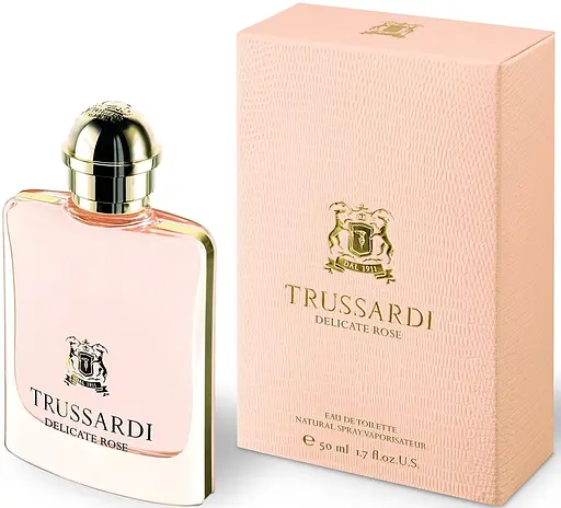 Оригинал Trussardi Delicate Rose 50 мл туалетная вода - фото 1