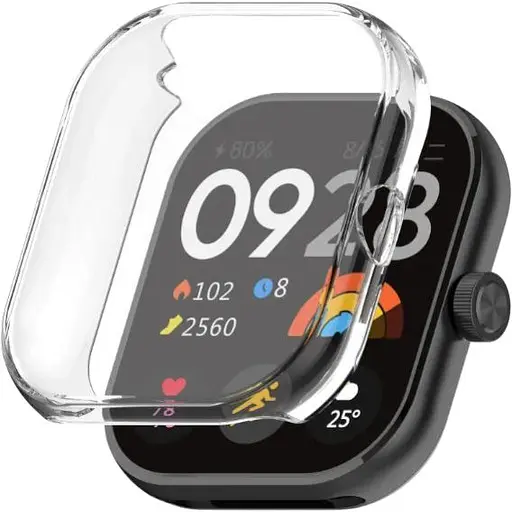 Чохол-накладка DK для Xiaomi Redmi Watch 4 Silicone Face Case (clear)
