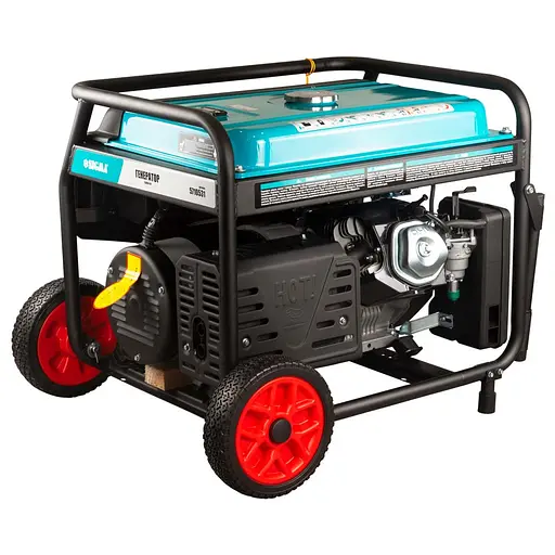 Бензиновий генератор Sigma 220-380В 9.5/10.0 кВт, одно/трифазний, ручний/електро запуск (5710531) - фото 7