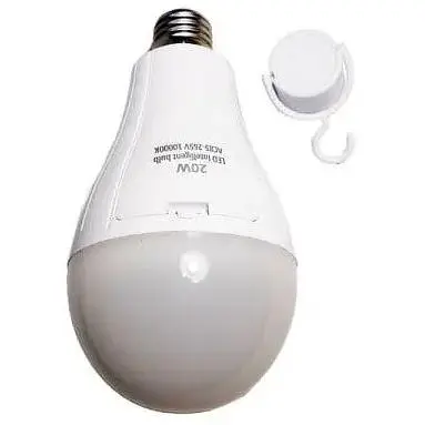 Лампочка PL-20W LED аккумуляторная 20 Вт - фото 1