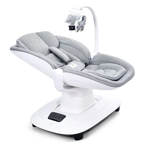 Укачивающий центр-шезлонг Bambi 8966, 5-ти точечные ремни безопасности - фото 1