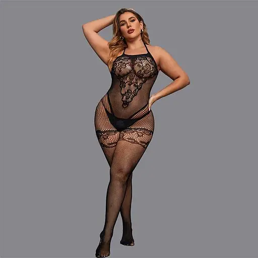 Спокусливий бодистокінг з відкритим доступом L-XL-XXL - фото 4