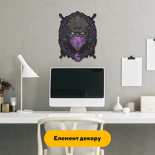 Пазл деревянный Мортал Комбат Рейн, А5, Деревянная коробка 35 элементов - фото 6