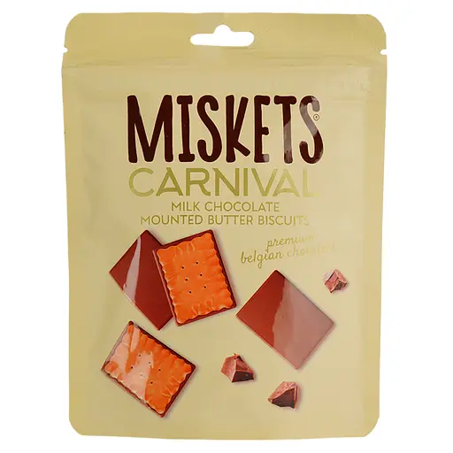 Печиво Miskets в молочному шоколаді 50 г