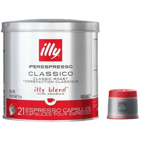 Кофе в капсулах iperEspresso Illy Medium Classico 21 шт ж/б - фото 1