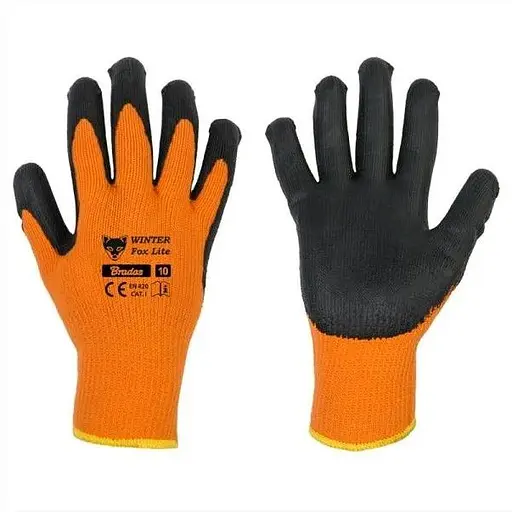 Рукавички захисні Bradas WINTER FOX LITE латекс розмір 10 RWWFL10 - фото 1