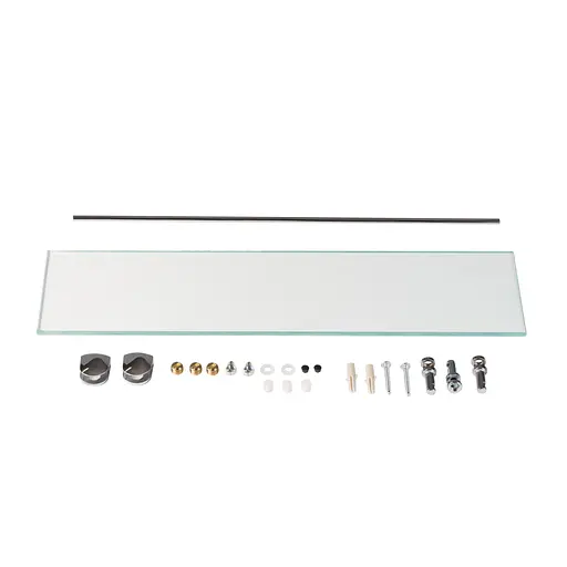 Дзеркало Lidz Anny 140.07.02 425x575x105 настінне з поличкою прямокутне з дугоподібним верхом та фігурними боками LD78AN4557 - фото 6